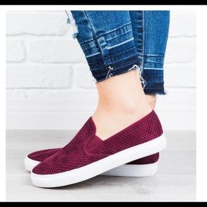 Anna Faux Suede Slip-On Shoes